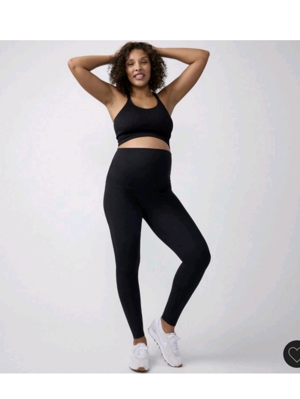 Maternity Activewear Ingrid And Isabel Over The Belly Maternity Every Day Active - Picture 2 of 8